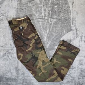 Vans 2018 Camo Camouflage Pants Size 29x30 Skateboarding